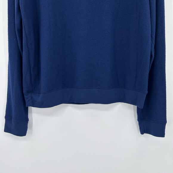 Judith March Navy Reindeer Antler Crewneck Sweatshirt Holiday Women’s Size S - Picture 10 of 11